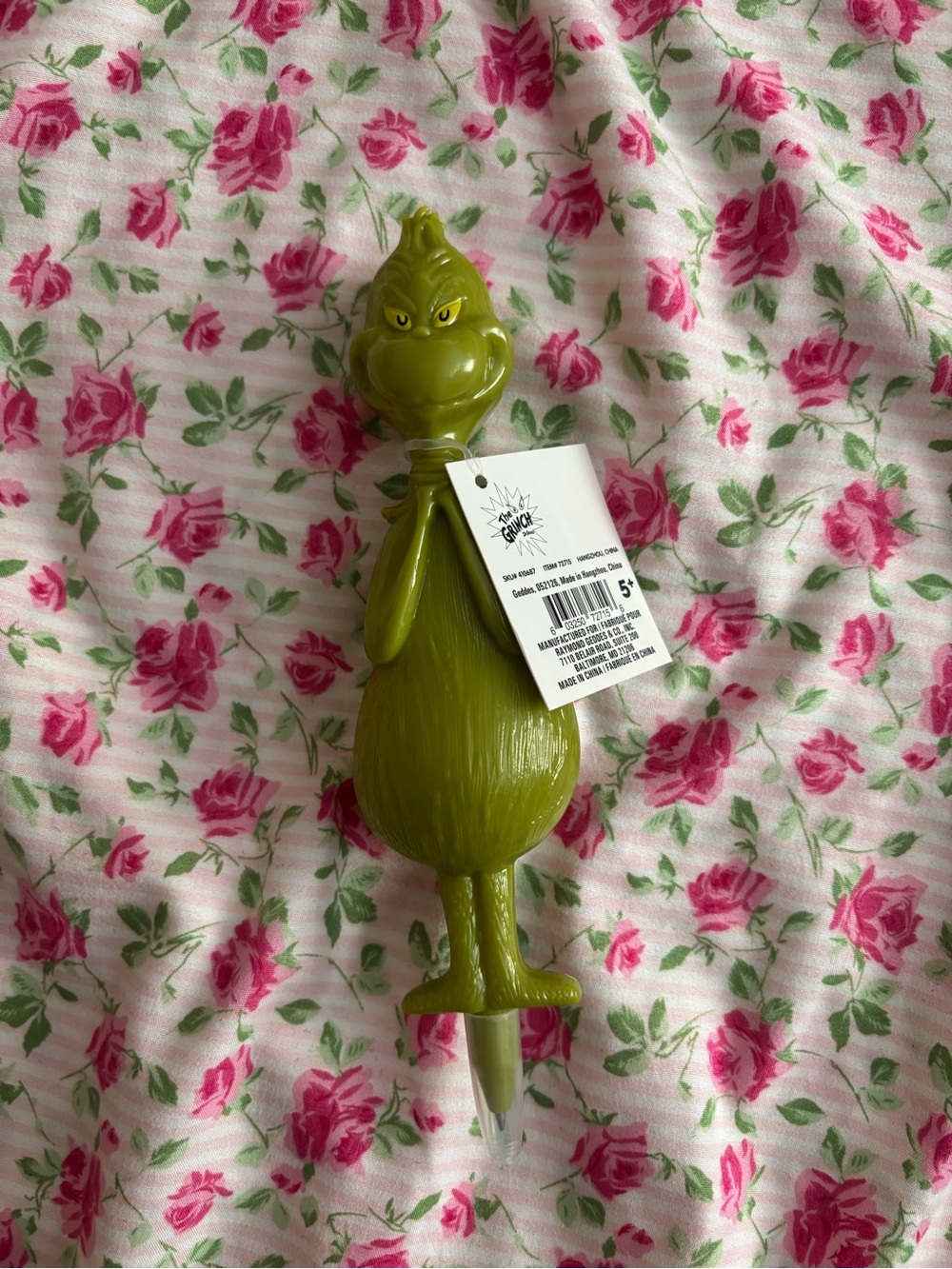 Dr. Seuss Green Grinch Garden Stake